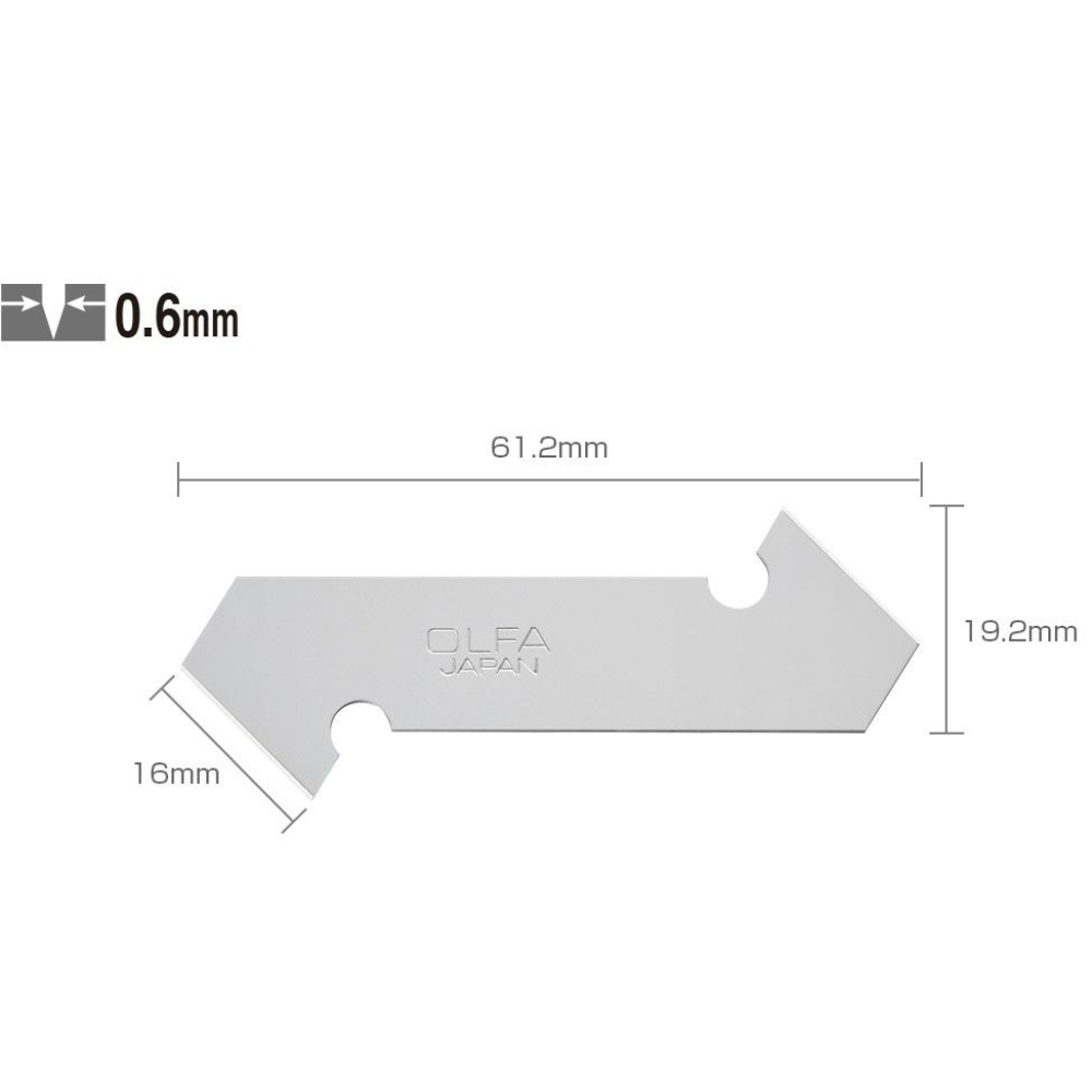 Olfa - Nožići za PC-L skalpel - 16mm; pakovanje od 3 komada - PB-800