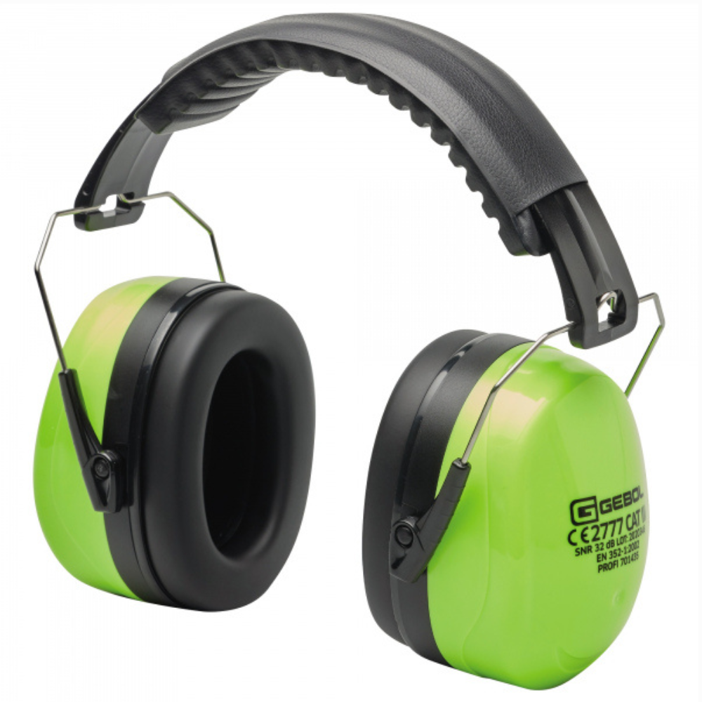 Gebol - Profesionalni štitnici za uši neon žute boje - GEB701435