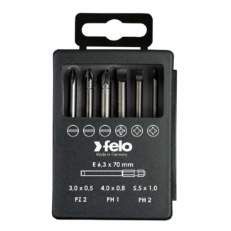 Felo - Set bitova Industrial Bit-box Profi 73 mm SL/PH/PZ, 6 komada - 03092716