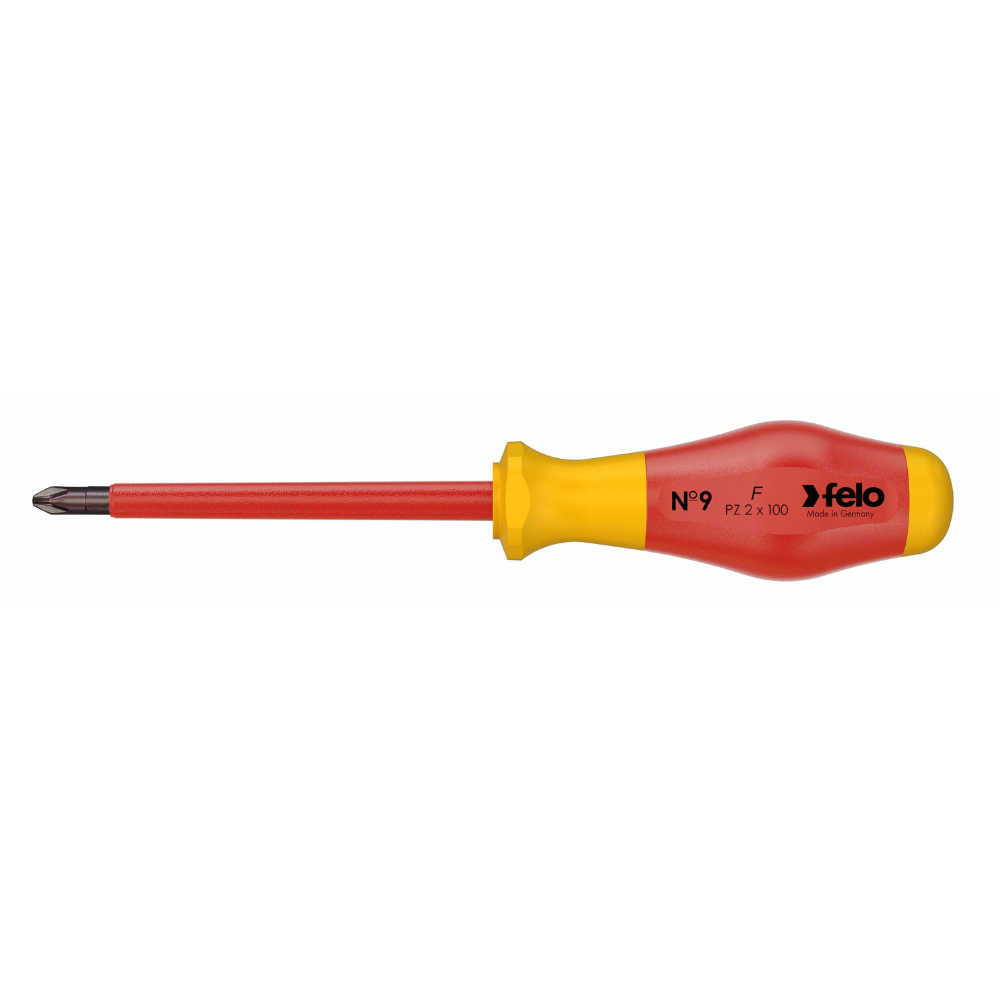Felo - Šrafciger No. 9 VDE Pozidriv PZ2 x 100 - 91520390