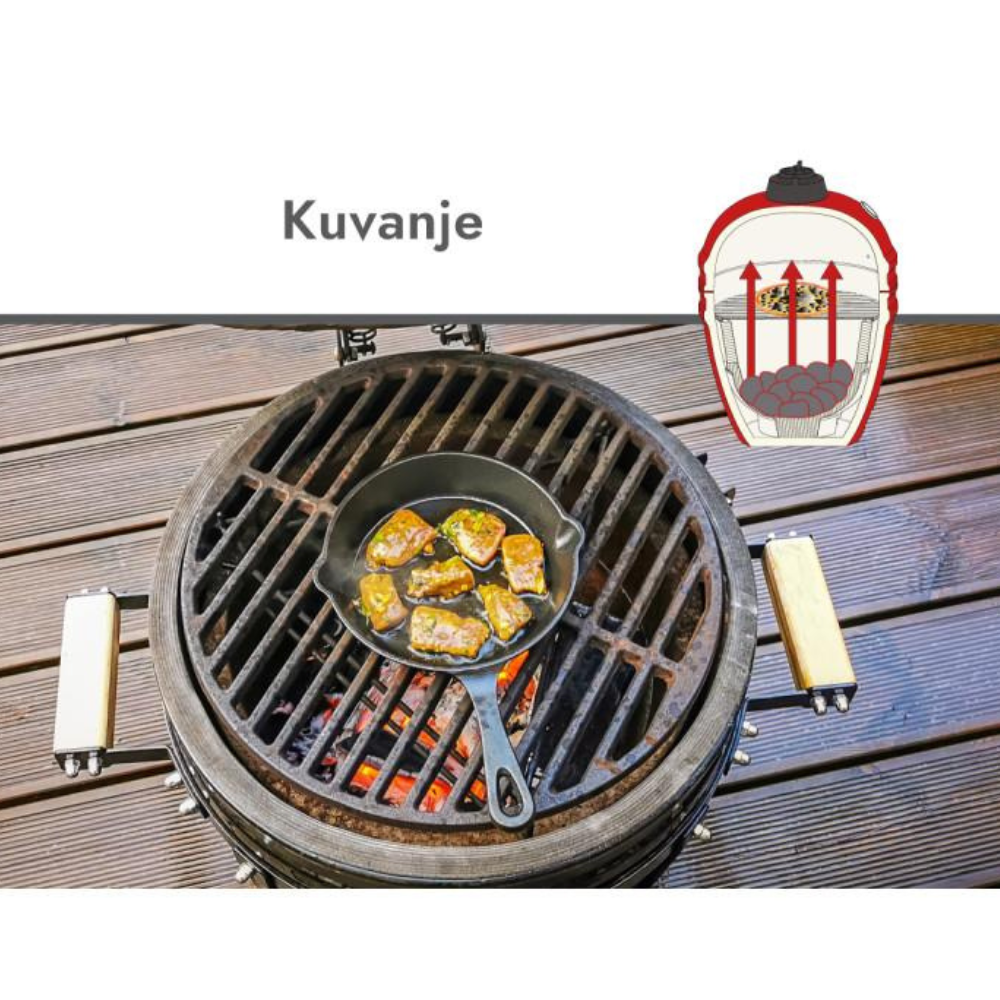 GREEN BAY - Kamado roštilj 45,7 cm - 079723