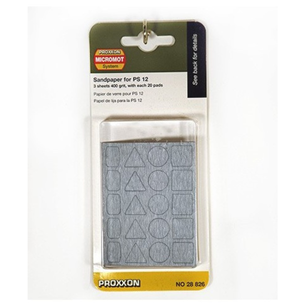 Proxxon - Zamenske brusne (abrazivne) pločice / listići za PS 13 - P28828