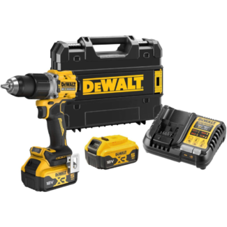 Dewalt - Akumulatorska vibraciona bušilica - odvrtač;18V;2 x 5,0Ah + punjač u TSTAK koferu - DCD805P2T