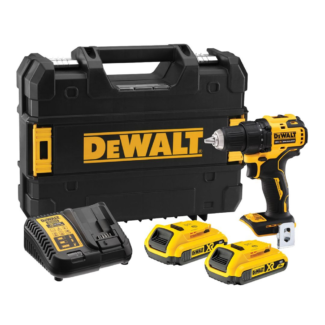 Dewalt - Akumulatorska vibraciona bušilica - odvrtač; 2x2,0Ah 18V XR ; 65Nm u T-STAK koferu - DCD708D2T