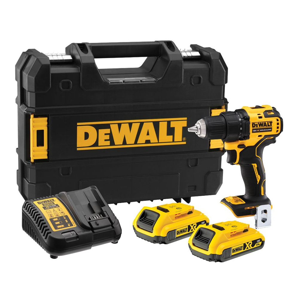 Dewalt - Akumulatorska vibraciona bušilica - odvrtač; 2x2,0Ah 18V XR ; 65Nm u T-STAK koferu - DCD708D2T
