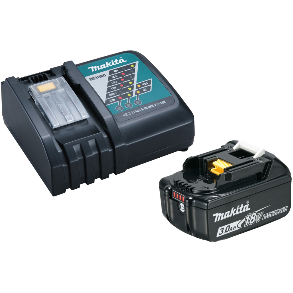 Makita - LXT set 1x 3,0 Ah baterija BL1830B + brzi punjač DC18RC - 1914J5-6