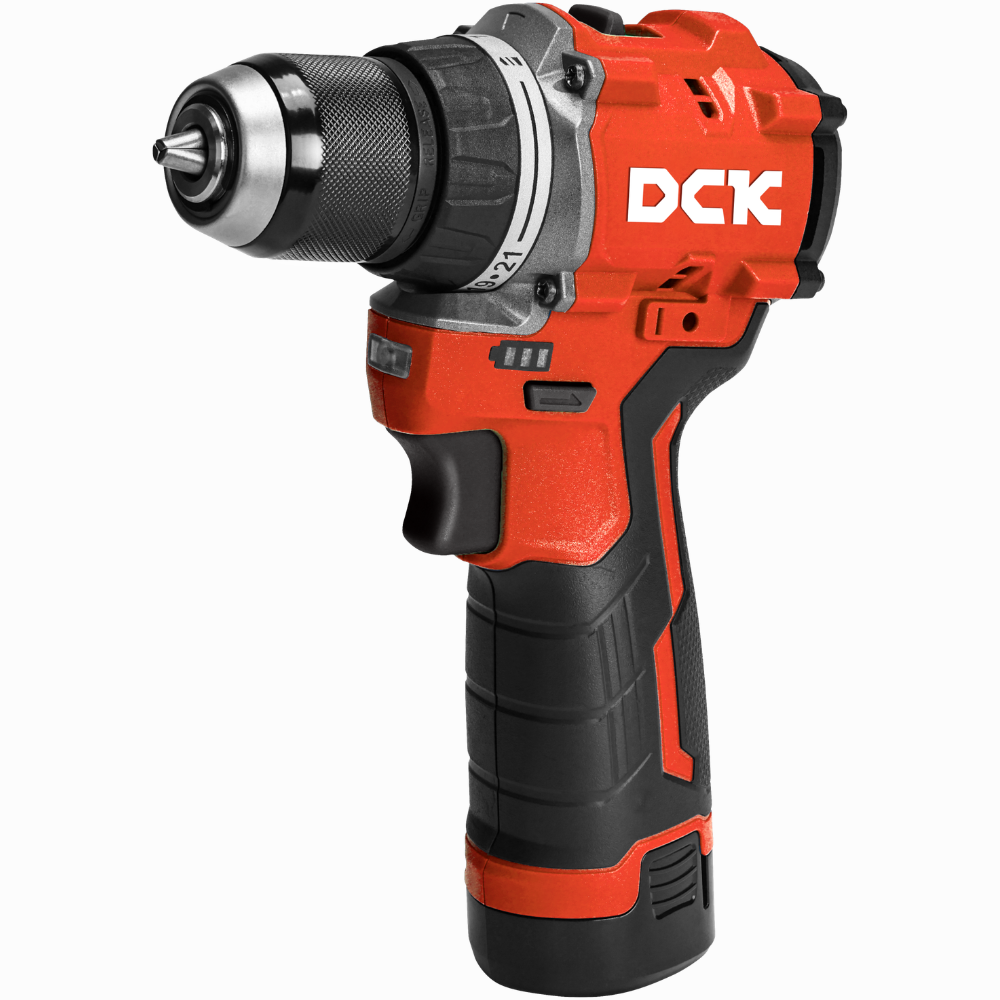 DCK - Aku bušilica - odvijač bez četkica, sa 2x2.0Ah baterije i punjačem, 12V - KDJZ1250EK