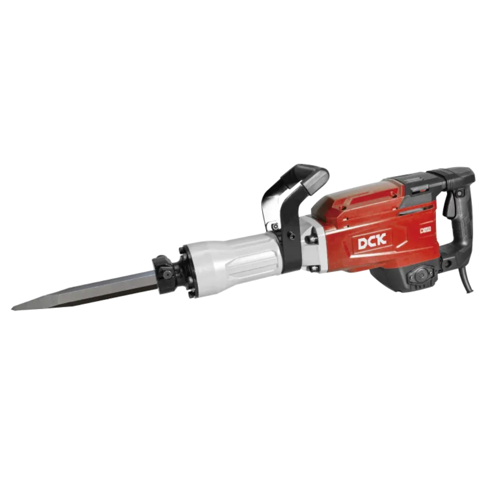 DCK - Elektro - pneumatski čekić za rušenje, 1650W, 40J, HEX 28 - KZG04-15ST