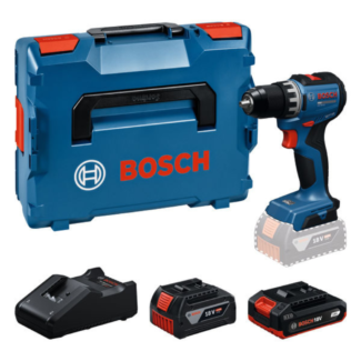Bosch - Akumulatorska bušilica-odvijač GSR18V-52,1× 18V 2.0Ah i 1× 18V 4.0Ah baterijom i punjačem GAL18V-40, u L-BOXX koferu - 06019S0024
