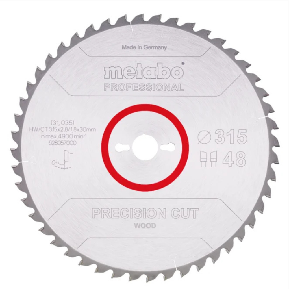 Metabo - List kružne testere za fino/precizno sečenje drveta - Professional - 628057000