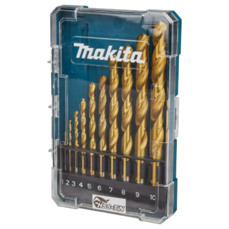 Makita - Set burgija za metal HSS-TiN, 10 kom - D-72849