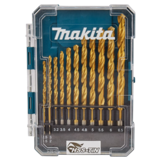 Makita - Set HSS-TiN burgija za metal, 13 komada - D-72855