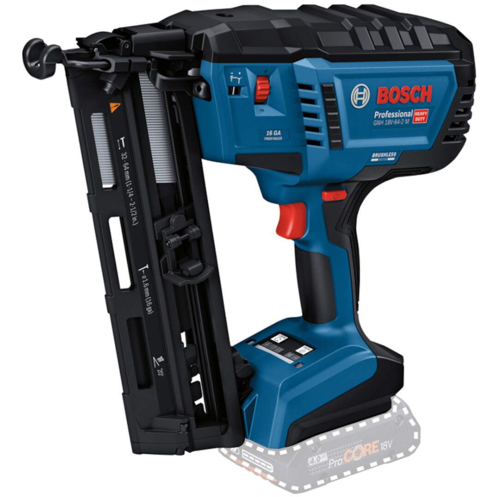 Bosch - Akumulatorski pištolj za eksere GNH 18V-64-2 M Professional 18V,bez baterije i punjača - 0601482000