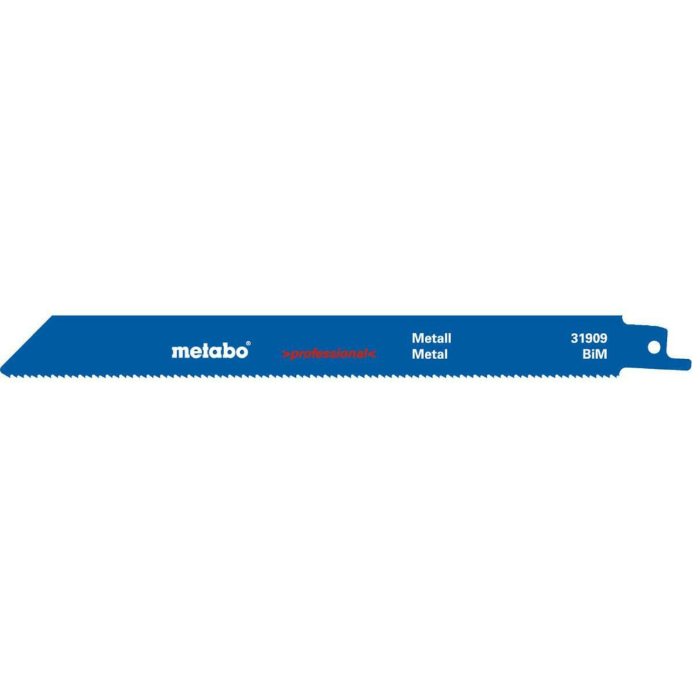 Metabo - List za sabljastu testeru „Heavy Metal“ 200 × 1,25 mm, 5 komada - 631909000