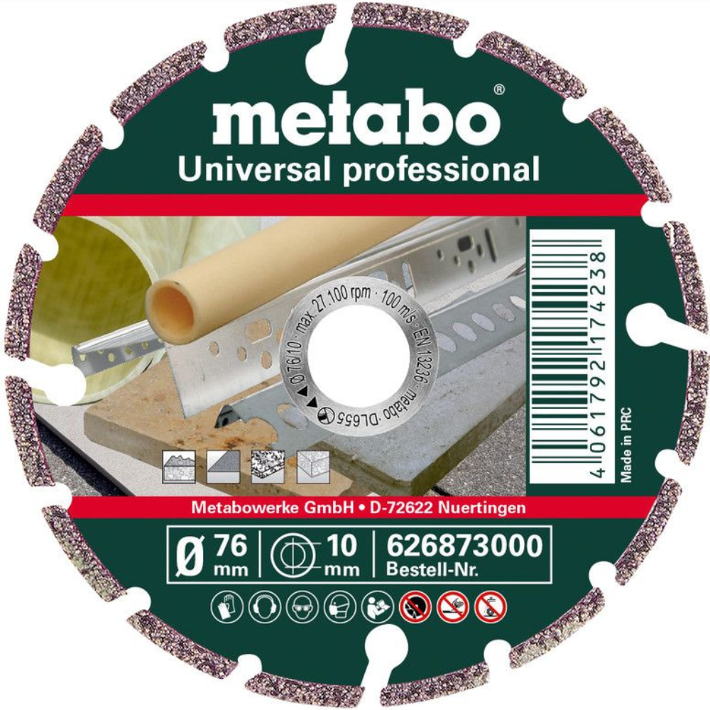 Metabo - Dijamantska rezna ploča 76 mm "professional" - 626873000