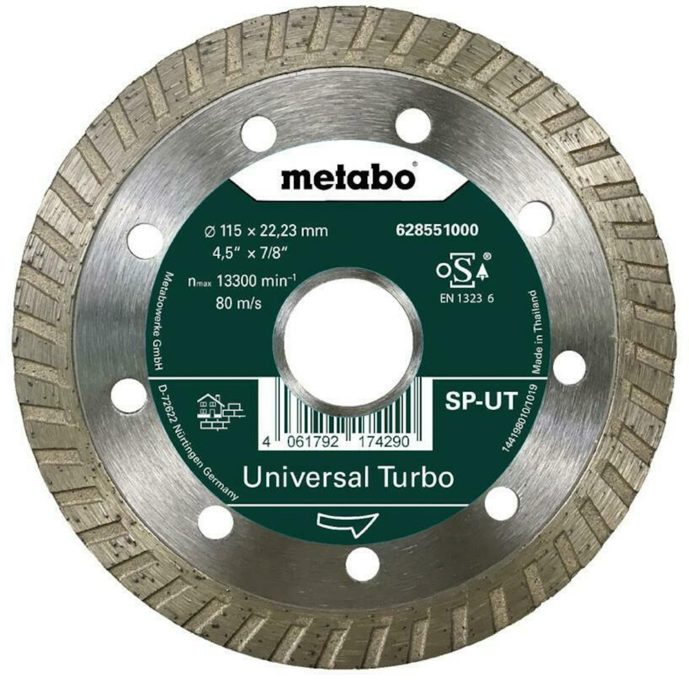 Metabo - Dijamantska rezna ploča SP-UT, 115 × 22,23 mm - 628551000
