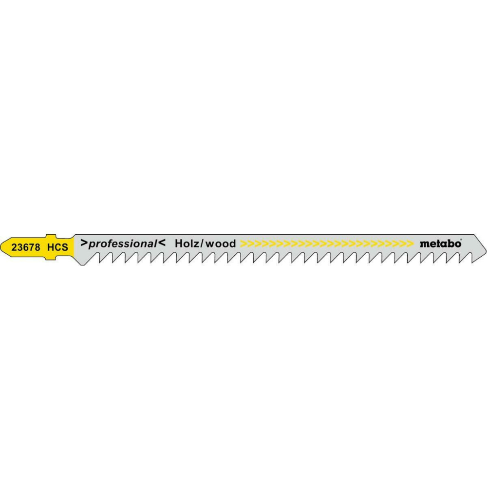 Metabo - List za ubodnu testeru Fast Wood 126/4,0 mm, 5 komada - 623678000