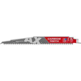 Milwaukee - Karbidna testerica za povratnu testeru Sawzall za drvo The AX 230 mm 5-Tpi (5 kom) - 48475526