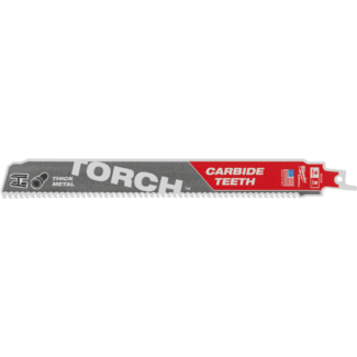 Milwaukee - List sabljaste testere Sawzall za metal, TCT TORCH (sa karbidnim zubima), 230 mm, 8 TPI - 48475202