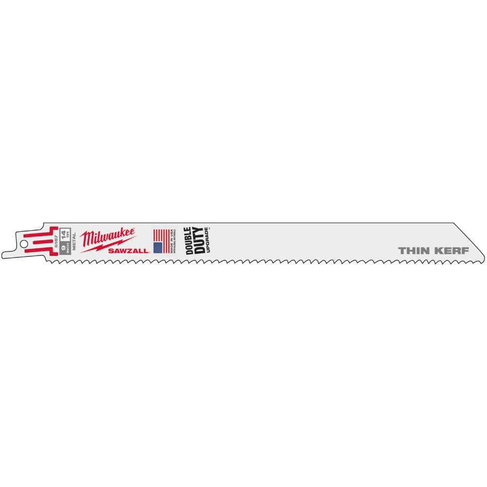 Milwaukee - List za sabljastu testeru Sawzall za metal "Thin Kerf" 300 mm, 18 TPI(5 kom) - 48475189