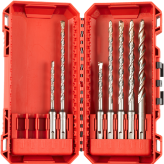 Milwaukee - Set SDS-Plus burgija za beton M2 u PACKOUT kutiji, 7 delova - 4932492116