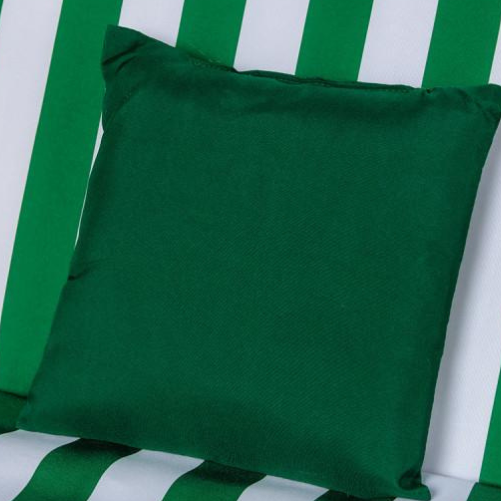 Green bay - Mykonos ljuljaška zeleno-bela sa jastucima - 089245