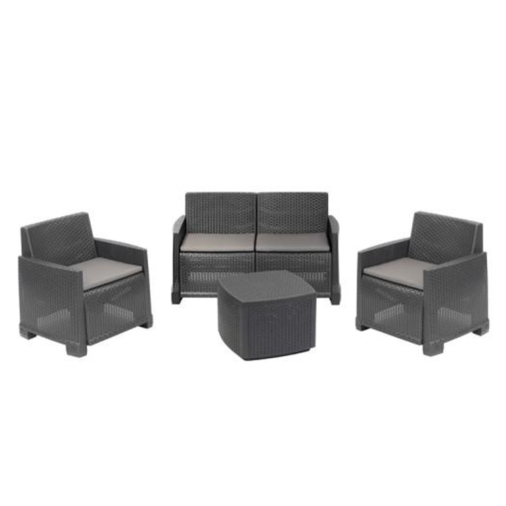 Ipae ProGarden - Baštenski set Como sa jastucima - 083938