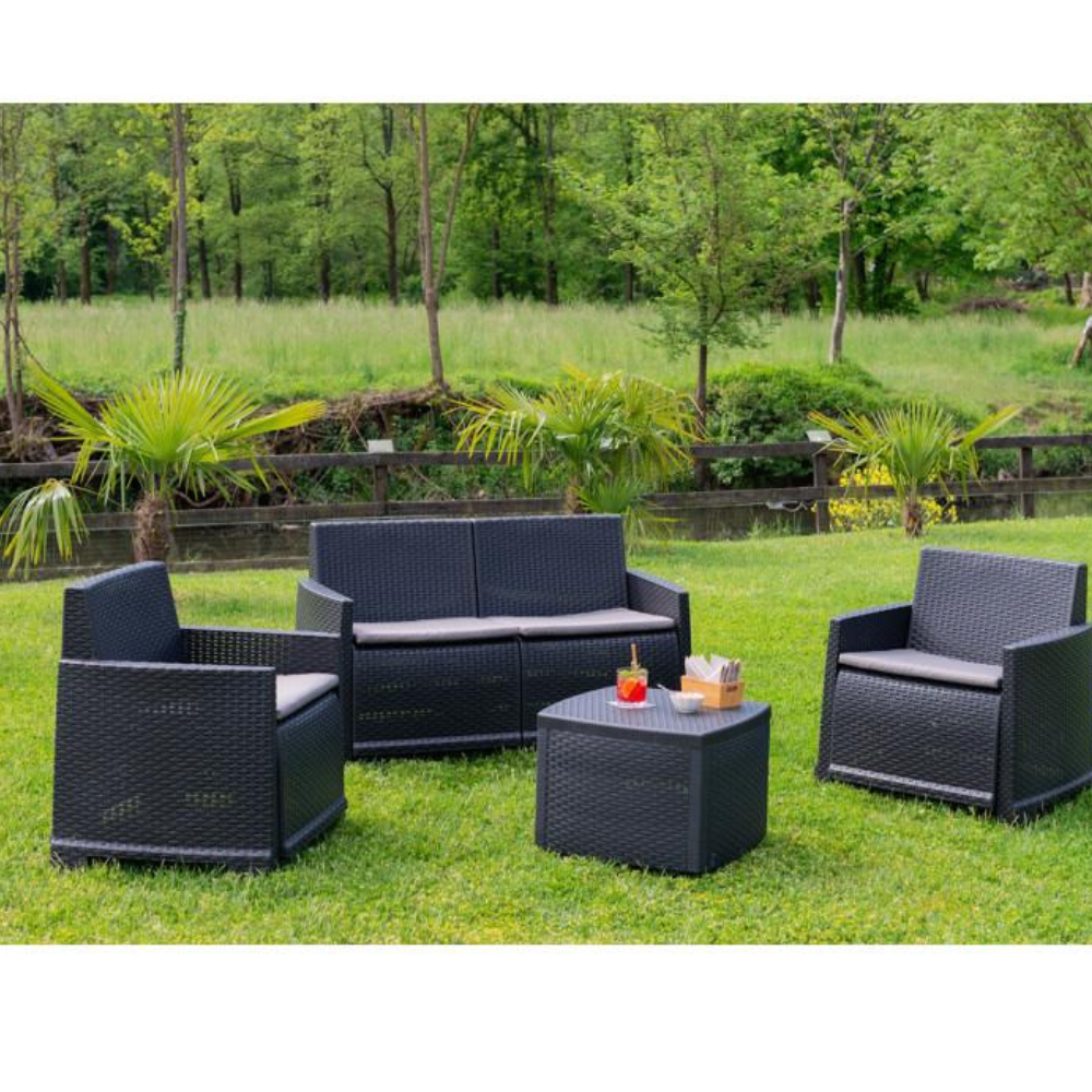 Ipae ProGarden - Baštenski set Como sa jastucima - 083938