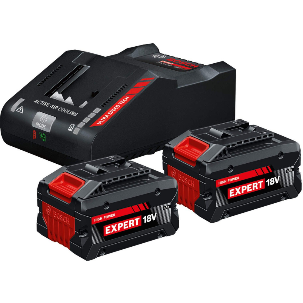Bosch - Set 2 x EXBA18V-80 baterija + punjač EXAL18V-160 - 1600A0373T