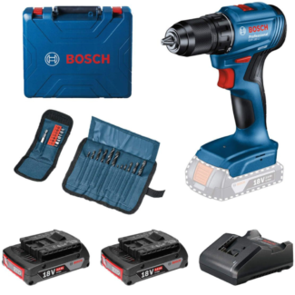 bosch-aku-vibraciona-busilica-odvrtac-gsr-185-li-2-x-20-ah-akumulatora-23-delni-set-dodatnog-pribora-u-koferu-0615990n25