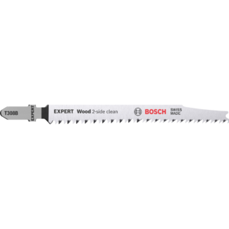 Bosch - EXPERT „Wood 2-side clean“ T 308 B list ubodne testere, 25 komada - 2608900552