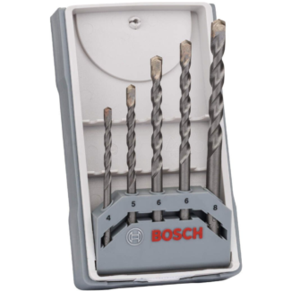 bosch-5-delni-set-burgija-za-beton-cyl-3-4-5-6-6-8-mm-2607017080