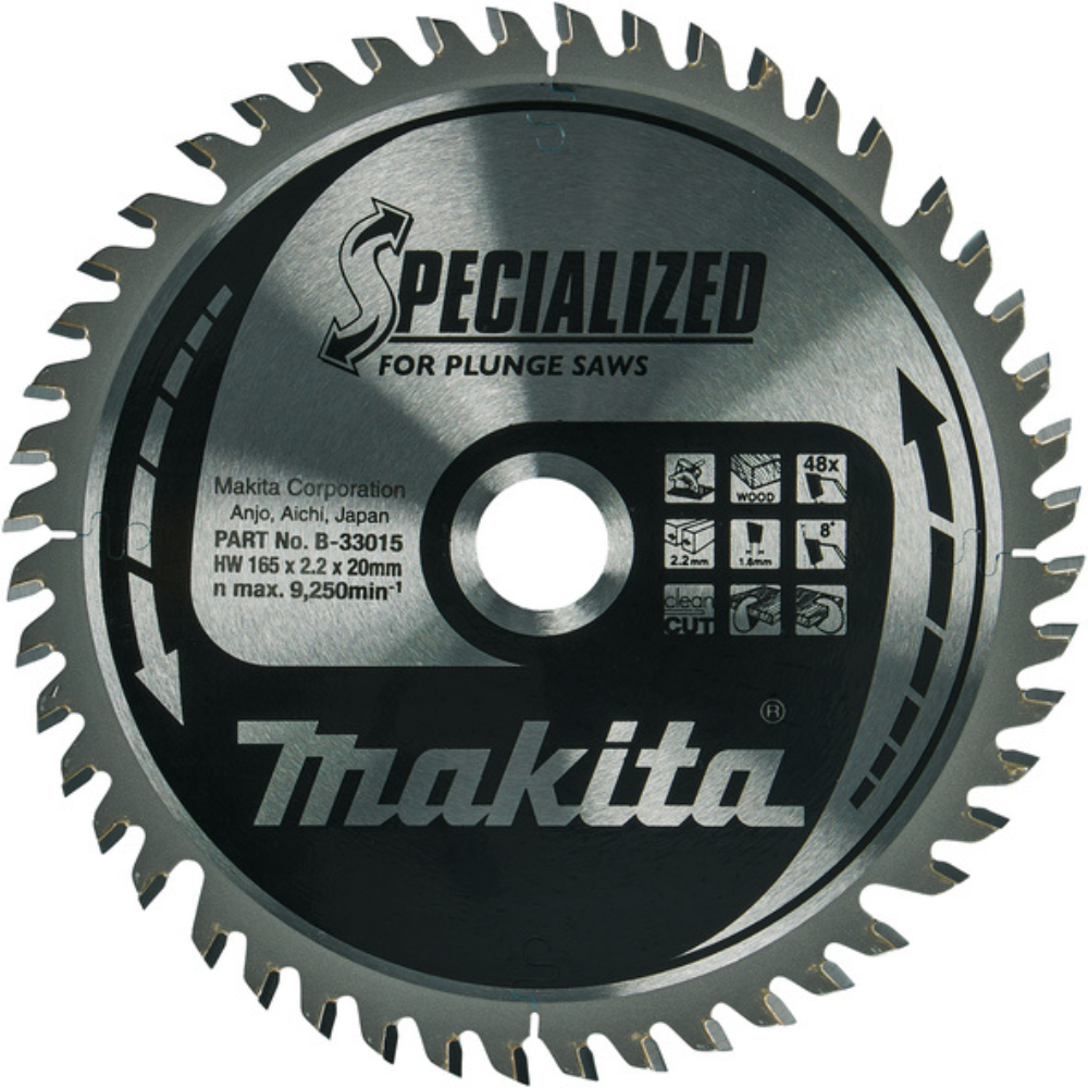 Makita - TCT Specialized list za testeru 165mm - B-33015