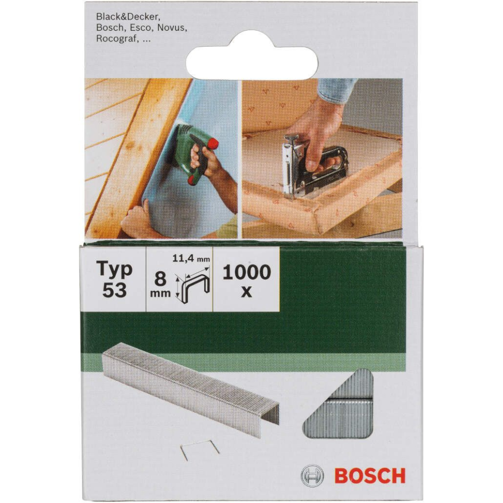 Bosch - Spajalica tip 53 Tip 53; dužina 8,0 mm - 26092558205