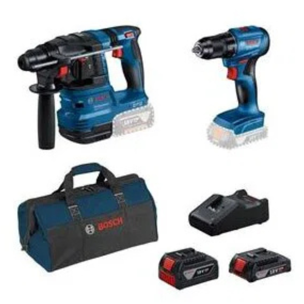 Bosch - Combo Kit GBH 185-LI+ GSR 185-LI - 0611924027